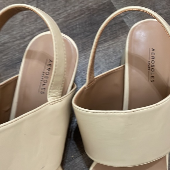 Aerosoles Emmex Women's Slingback heeled Sandals size 9.5 NWOB casual office - Picture 3 of 8